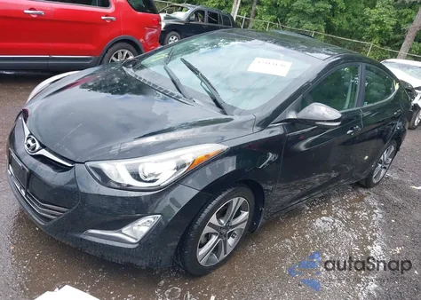 2015 Hyundai Elantra Sport из США, поврежденный, VIN KMHDH4AH3FU237634